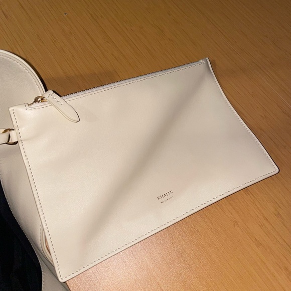 KHAITE Florence Stripe Leather Tote - Picture 10 of 15